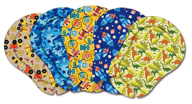 Hovedbilde Ortopad Klassisk blå – øyeplaster (50 stk)