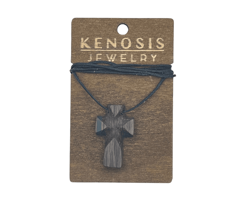 Håndlaget Trekors Halskjede – Kenosis Jewelry