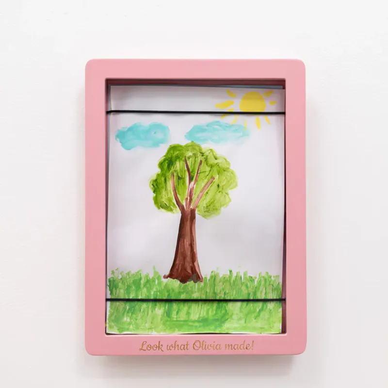 Barne Tegneramme A4 – Changeable Artwork Frame Enjoy The Wood