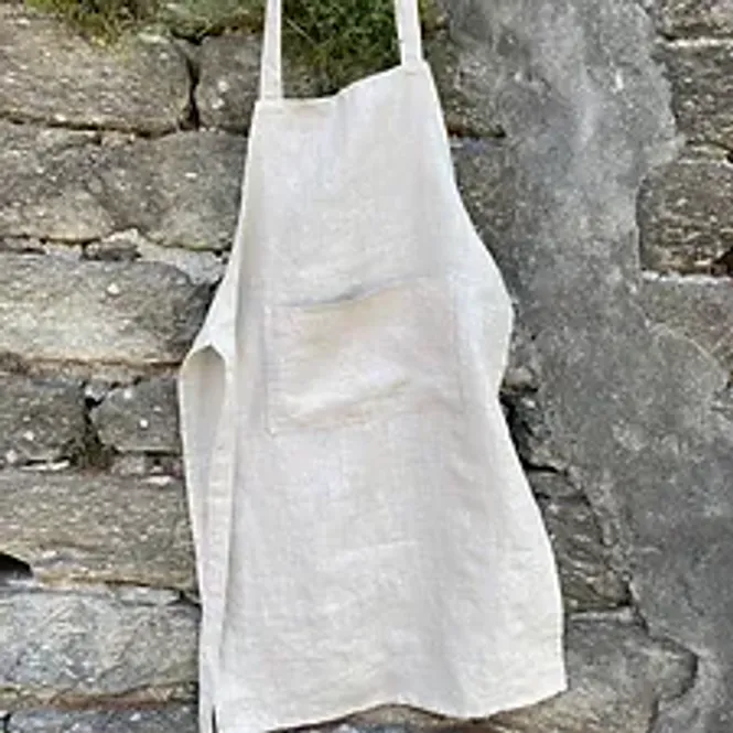 Hovedbilde Forkle full lengde lin- barn