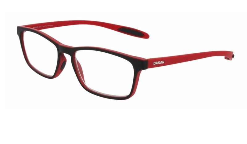 Dakar Blue light Svart/Rød, (Styrke +1.00 til +3.00)