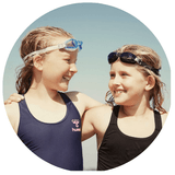 Svømmebriller med styrke. Primotec